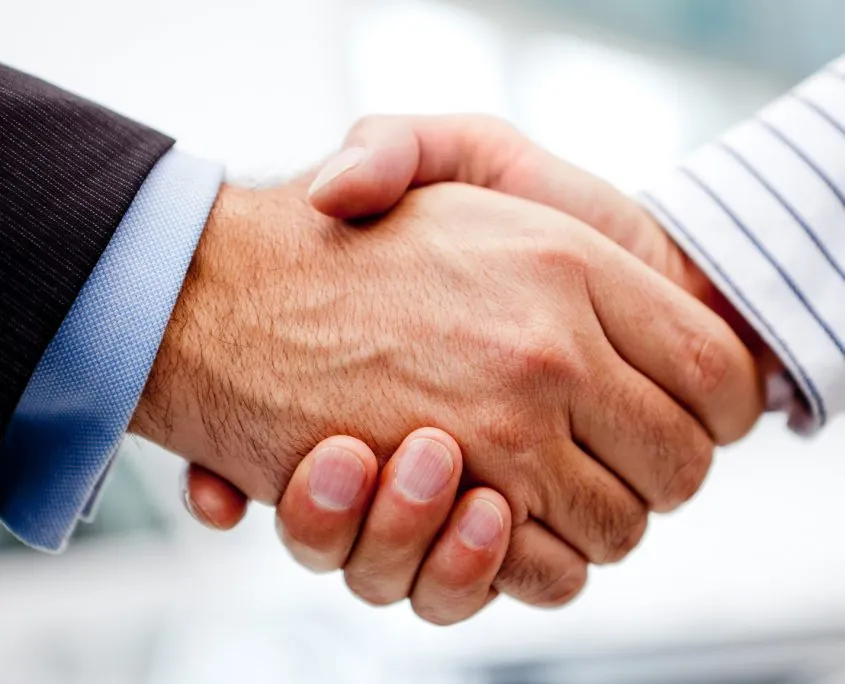 Business handshake Business handshake